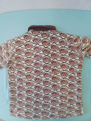 Camisa Polo Vintage XL Estampada