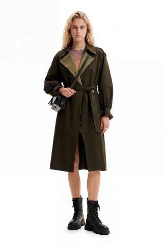 Nueva con etiqueta! Desigual Gabardina oversize