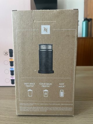 NUEVA Cafetera Nespresso Vertuo Pop + Aeroccino 3