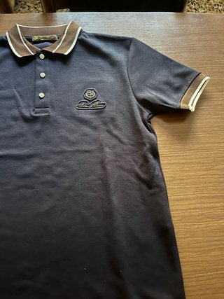 Polo Loro Piana Nero Marrone Made in Italy