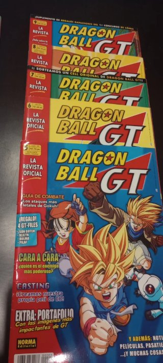 revistas DRAGON BALL GT. Colección COMPLETA