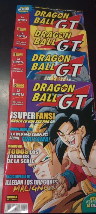 revistas DRAGON BALL GT. Colección COMPLETA