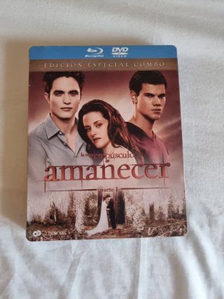 Amanecer Parte 1 Blu-ray y DVD Combo