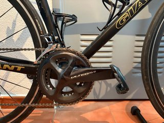 Bicicleta XL Carbono Giant TCR Advanced Negra