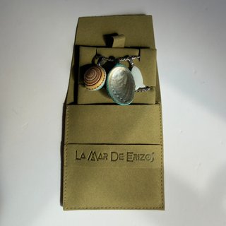 Conjunto Collar de conchas 3 piezas - n1