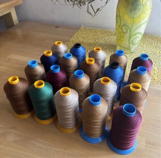 20 rocchetti filo da cucito n.11 nuovi