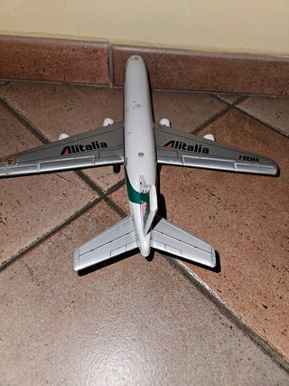 Aereo Alitalia Giocattolo Latta Anni 60