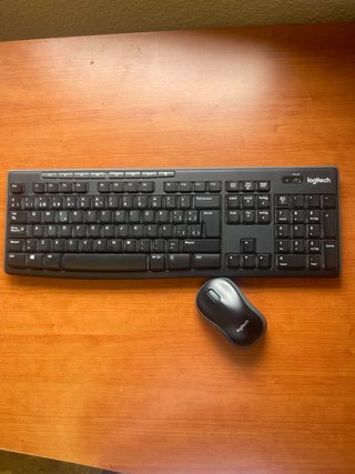 Ordenador LG Negro + Teclado y Ratón