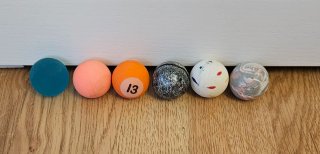 6 Saltarinas de colores