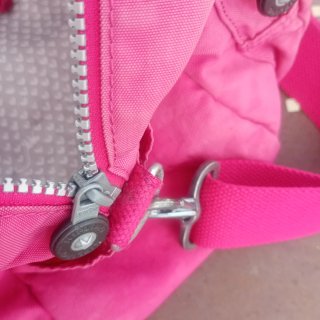 Borsa Kipling tracolla/manici rosa