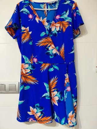 Vestido mono estampado