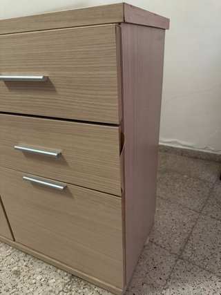 Mueble de salón modular con vitrinas