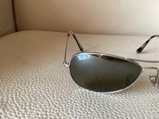 Gafas Ray-Ban Aviador Verdes y Plateadas