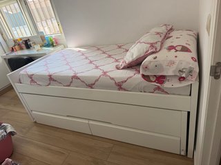 Cama nido GARABATO blanca