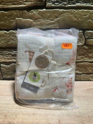 Lässig Set 3 Muselinas Bebé Pañales 60x60 Algodón
