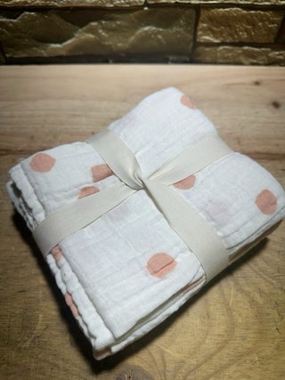Lässig Set 3 Muselinas Bebé Pañales 60x60 Algodón
