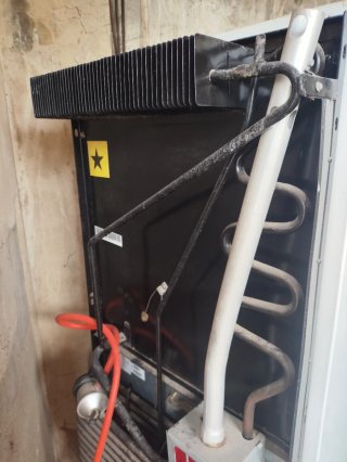 Nevera y congelador Butsir gas butano