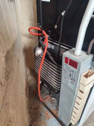 Nevera y congelador Butsir gas butano