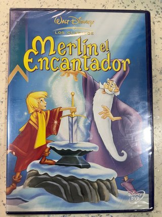 DVD Disney Merlín el Encantador (Español)