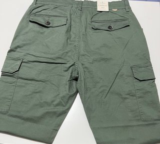 Pantalones Cargo Springfield Verde Oliva Talla 40