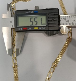 Cadena Oro 18k - Bismark - 21,04gr - 50cm