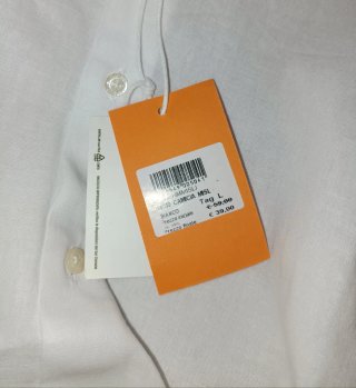 Camicia Cotone Lino Plus Up Nuova M/L Vari Colori