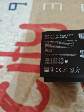 Xiaomi Mi Note 10 Pro 8GB 256GB Rom