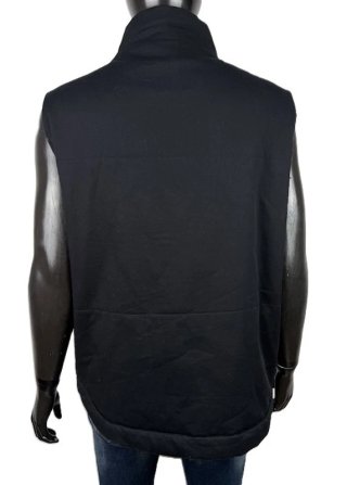 FRWRD Gilet Imbottito Uomo XXL Nero Cotone Stretch
