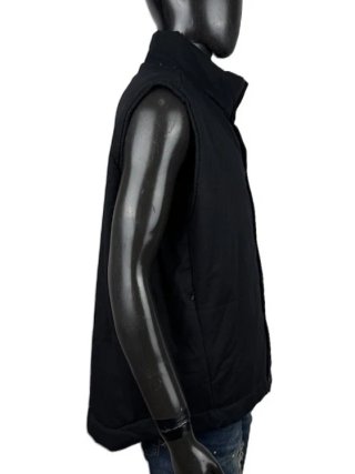 FRWRD Gilet Imbottito Uomo XXL Nero Cotone Stretch