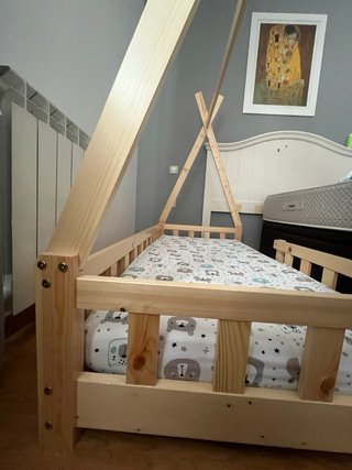 Cama 70x140 + Colchón Pigü