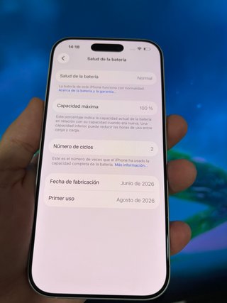 Iphone 17 de 256gb - White - Solo abierto