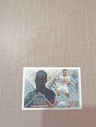 Cromo Mbappe Plata Extra Sticker