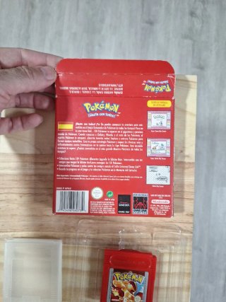 Pokémon Rojo Game Boy Edición Roja