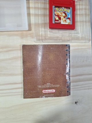 Pokémon Rojo Game Boy Edición Roja