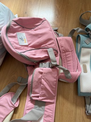 Arnés portabebés GABESY rosa y azul