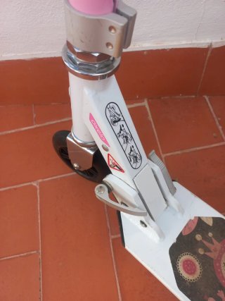 Patinete Oxelo rosa