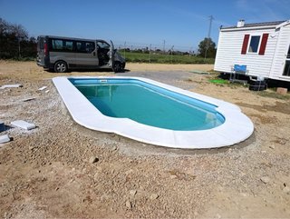 Piscina de poliéster