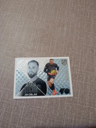 Cromo Extra Jan Oblak Fútbol plata