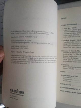 CASA DE BERNARDA ALBA, LA (LECTURA+TEATRO) 2024