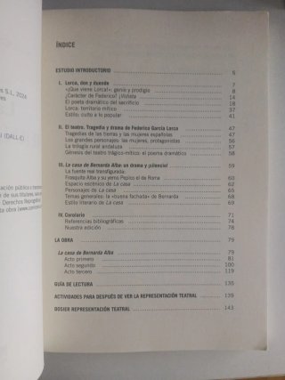 CASA DE BERNARDA ALBA, LA (LECTURA+TEATRO) 2024