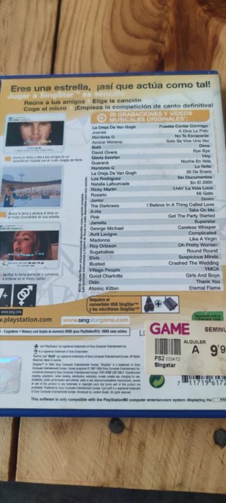 Pack SingStar + Micrófono PS2