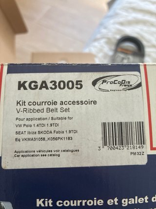 Correa Continental 6 PK 1180 Multi V-Belt