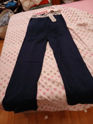 Pantalones anchos Mama Sport talla única