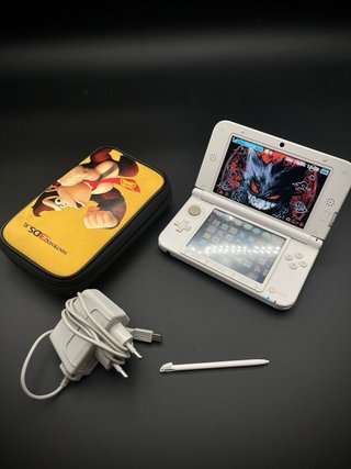 Nintendo 3DS XL Bianco + 100 Giochi e Accessori