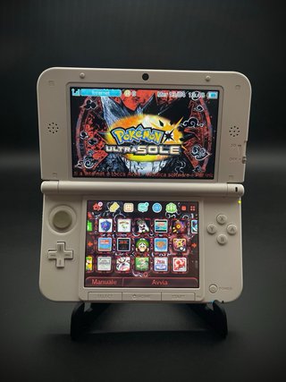 Nintendo 3DS XL Bianco + 100 Giochi e Accessori