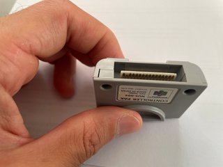 100% Originale Nintendo N64 Memory Pak Nus-004 Sti