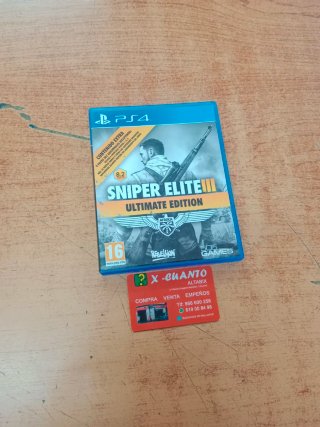 JUEGO PS4 SNIPER ELITE III ULTIMATE EDITION
