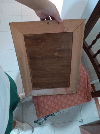 Cuadro Lámina Madera