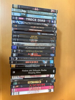 Lote 275+ Películas DVD Variadas algunas sin abrir