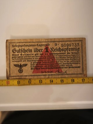 1 reichspfennig campo de concentración.